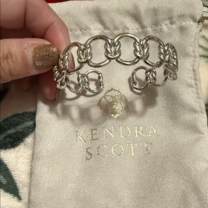 Kendra Scott Silver Chain Cuff